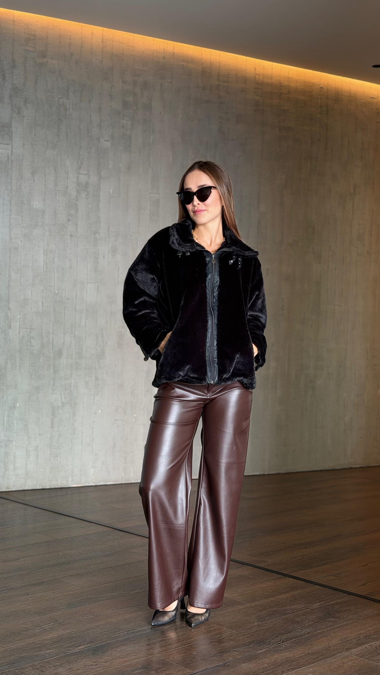 Chaqueta Gabán Negra