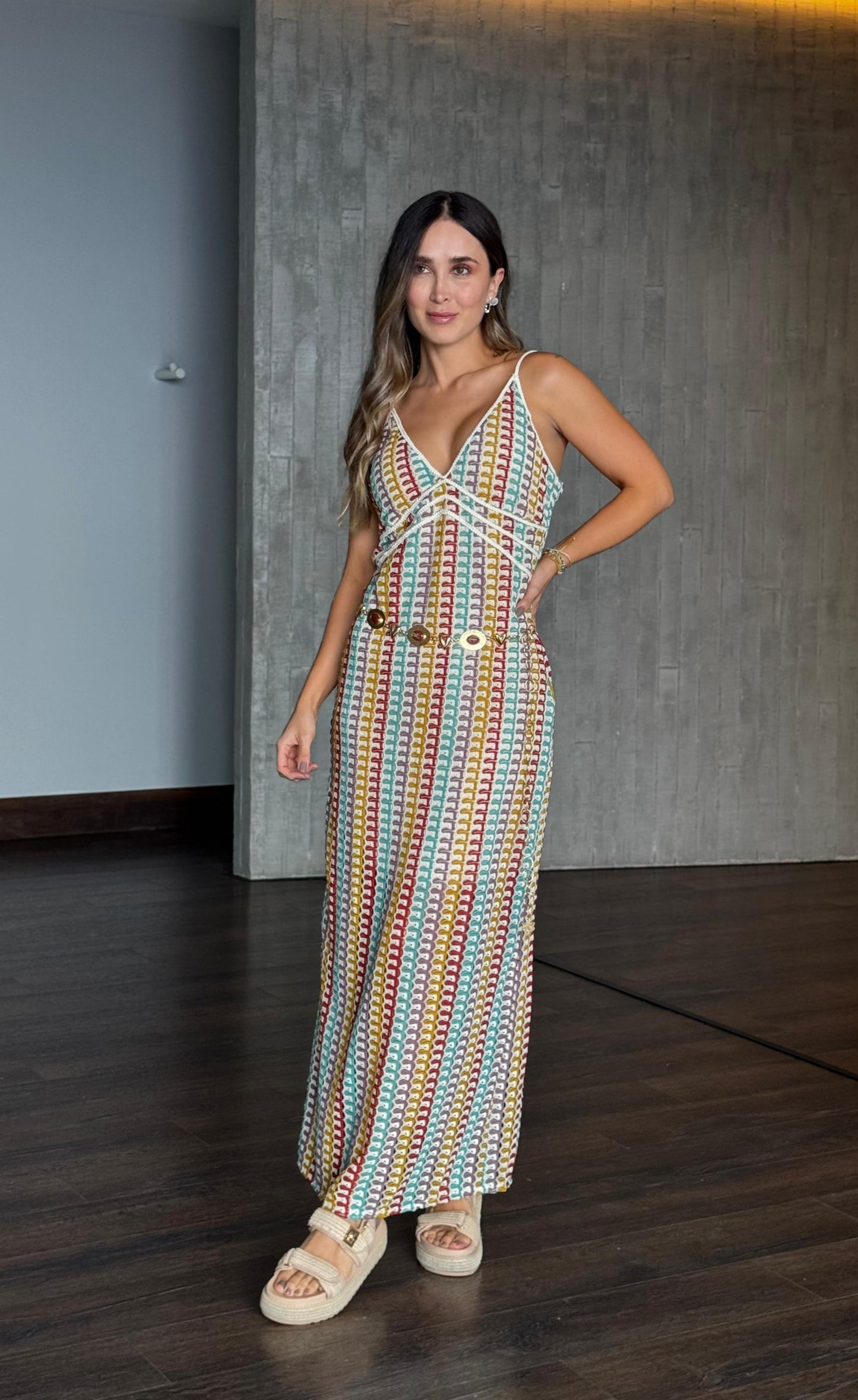 Vestido Tejido Colores
