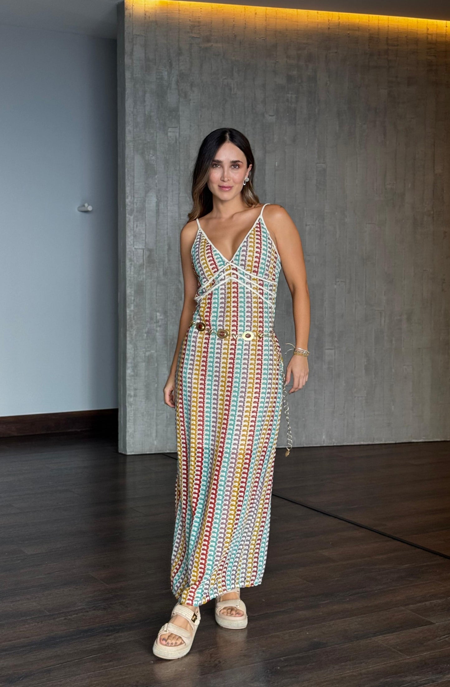 Vestido Tejido Colores