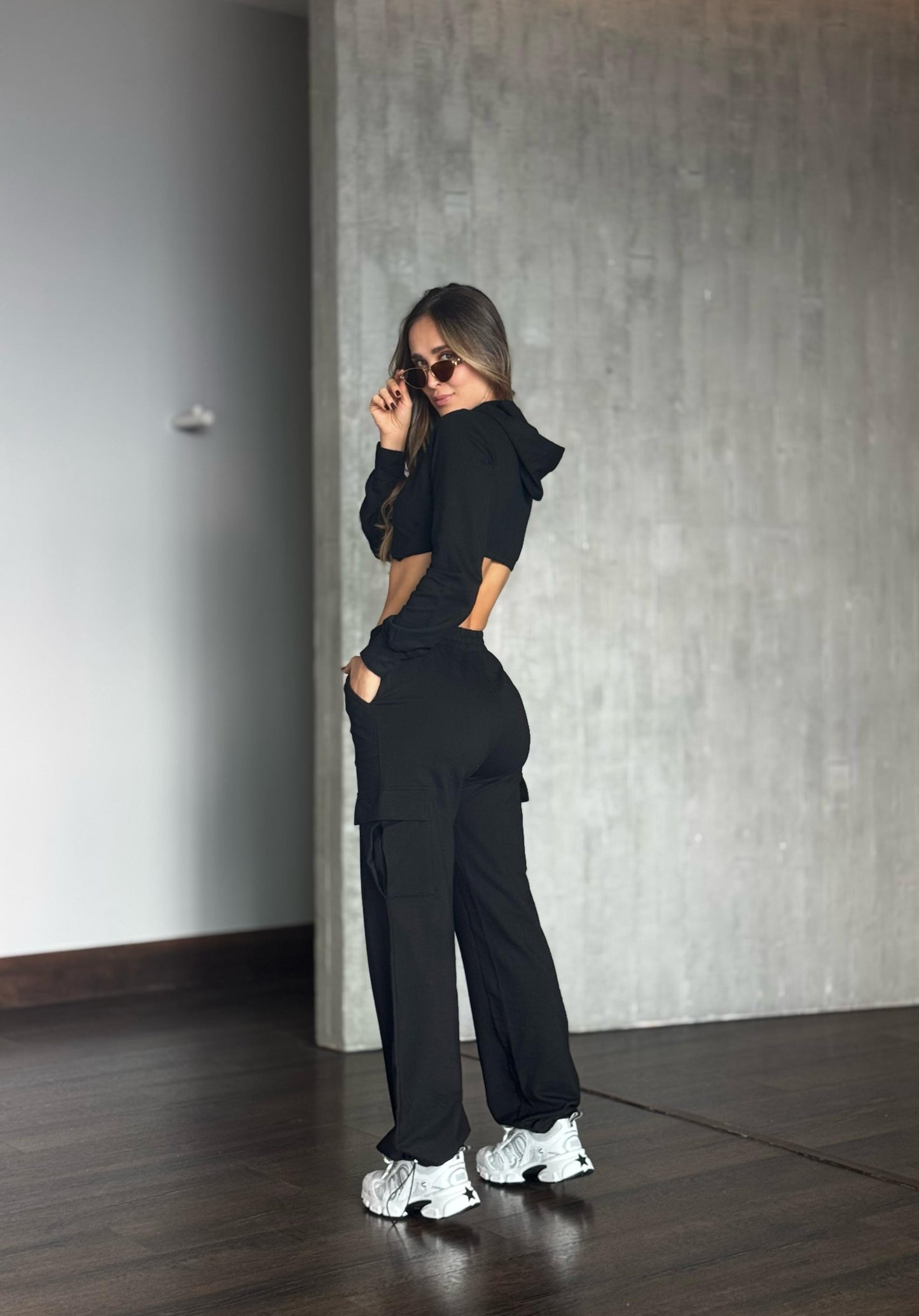 Set Top Alambre Negro