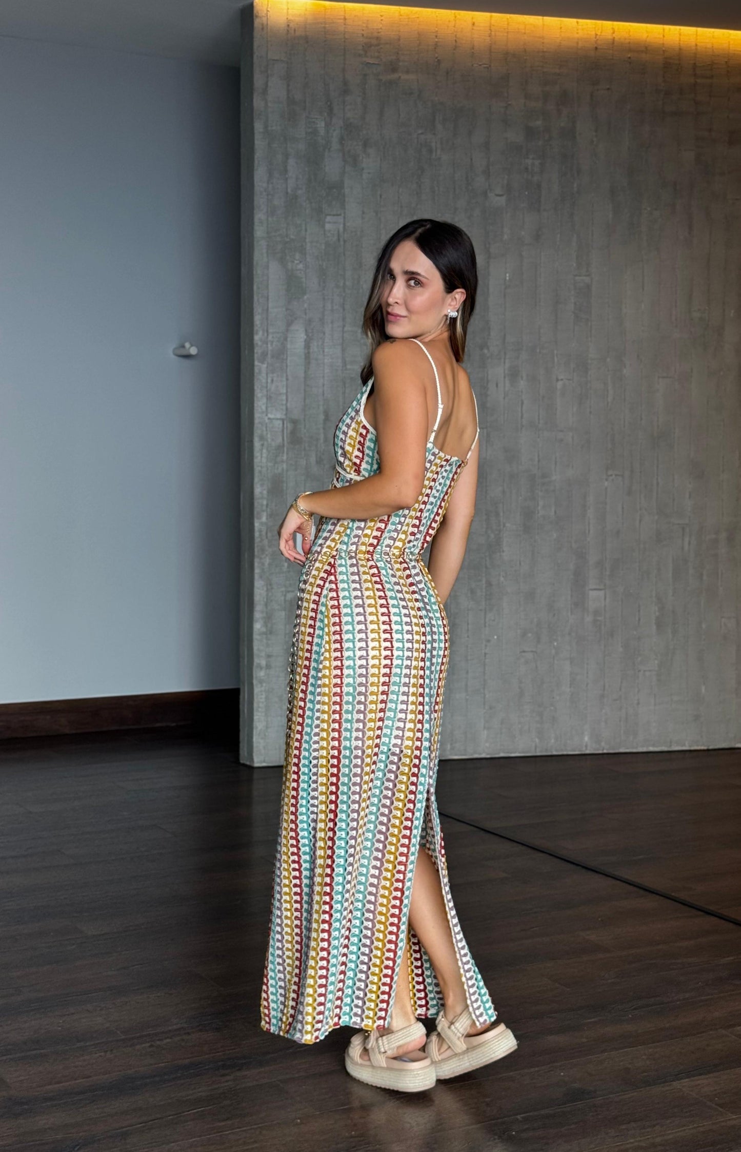 Vestido Tejido Colores