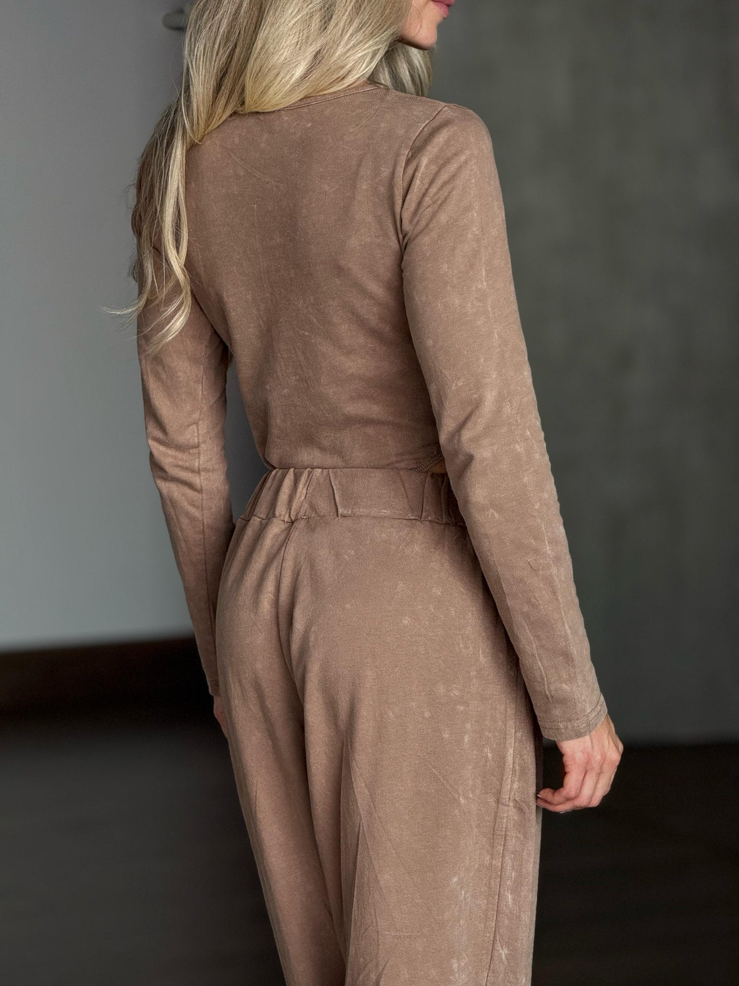 Set Body Sudadera Beige
