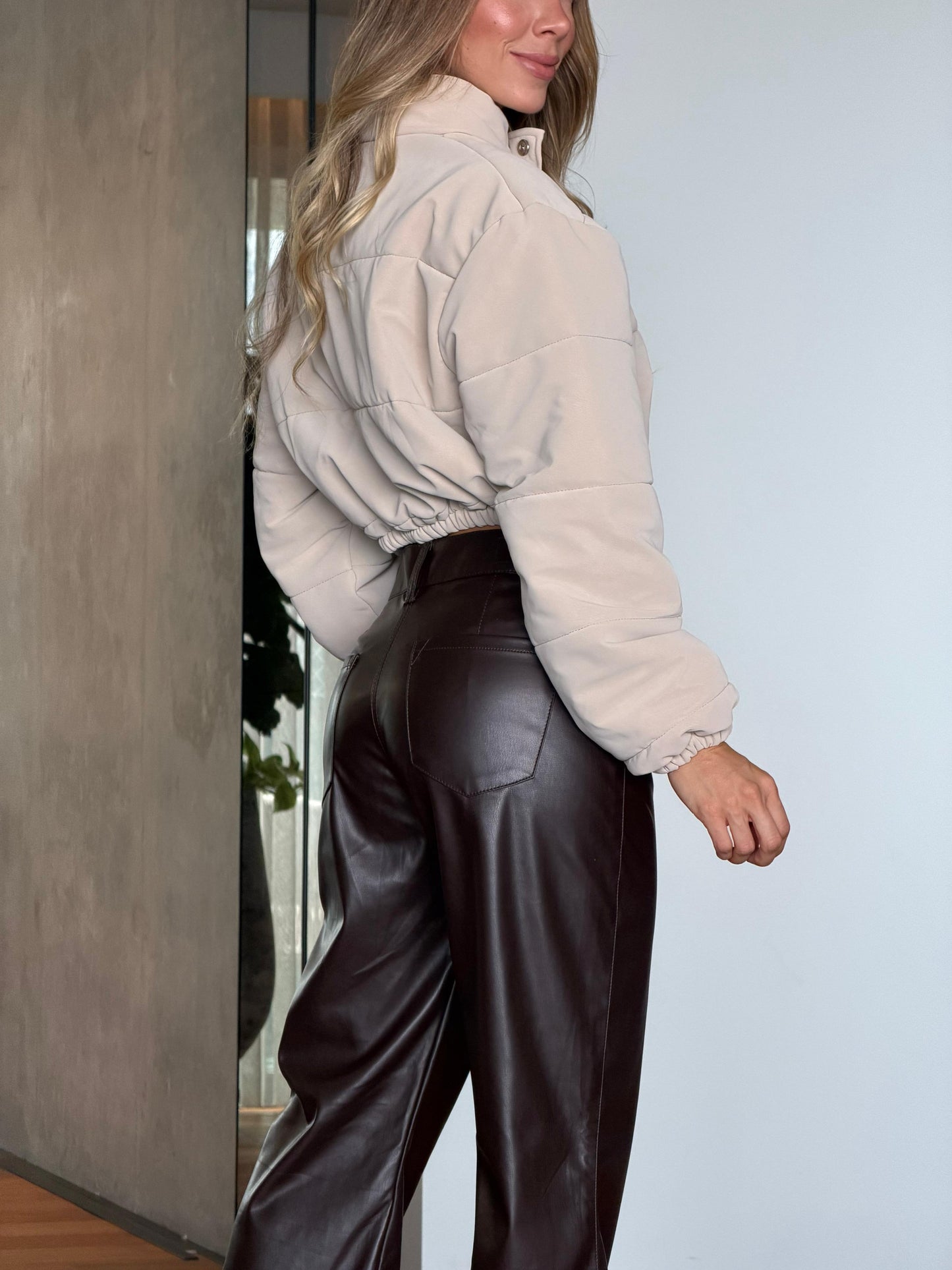 Chaqueta Jumper Beige