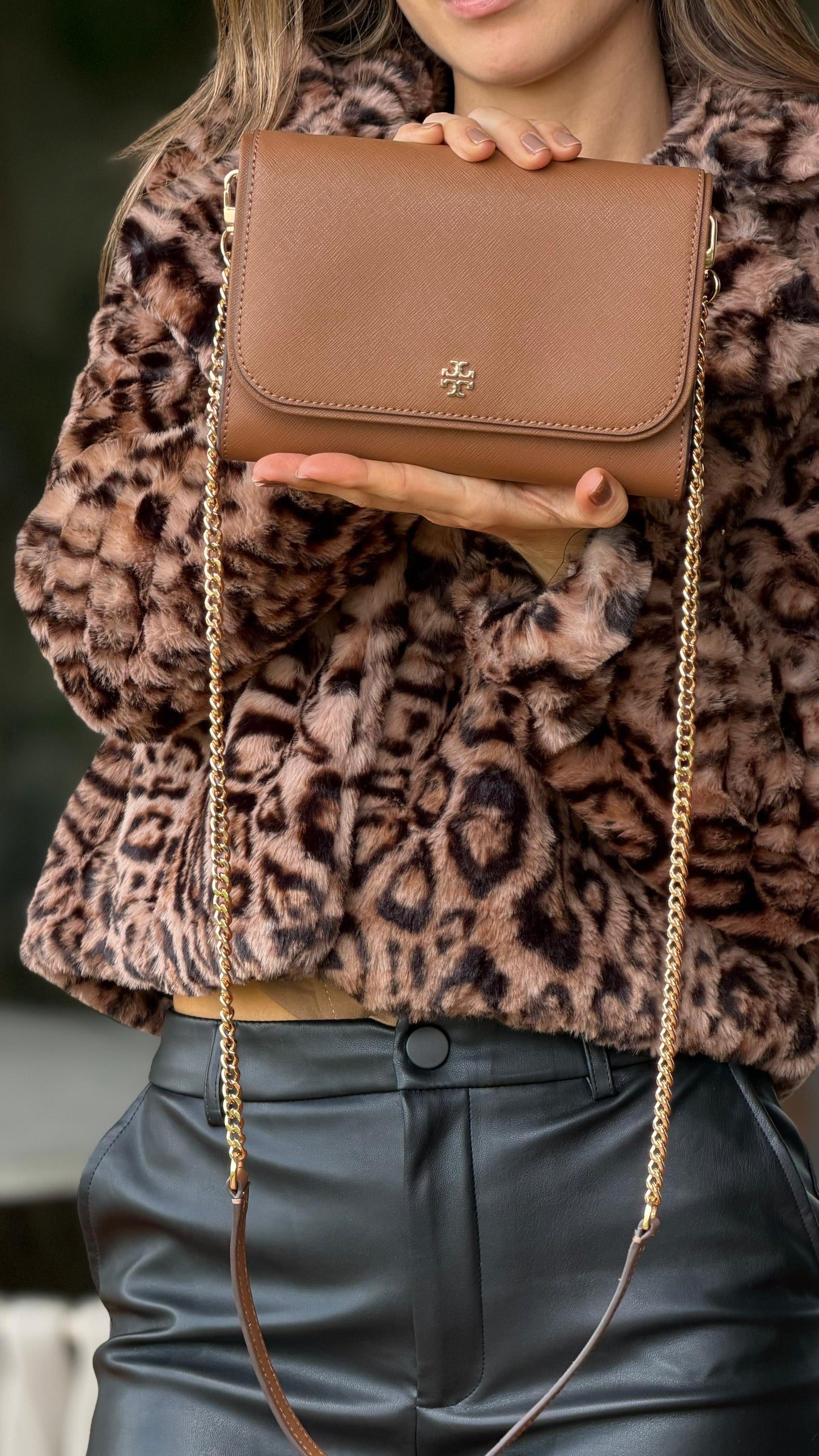 Chaqueta Peluda Animal Print Love
