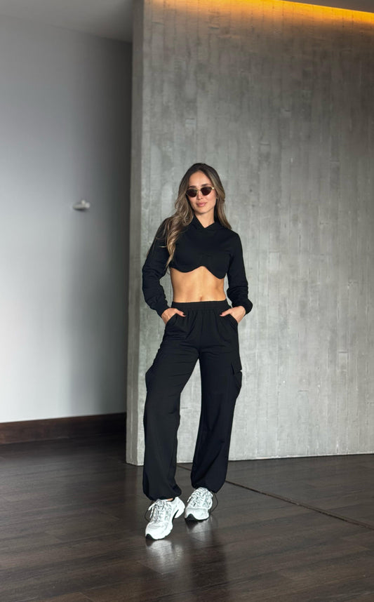 Set Top Alambre Negro