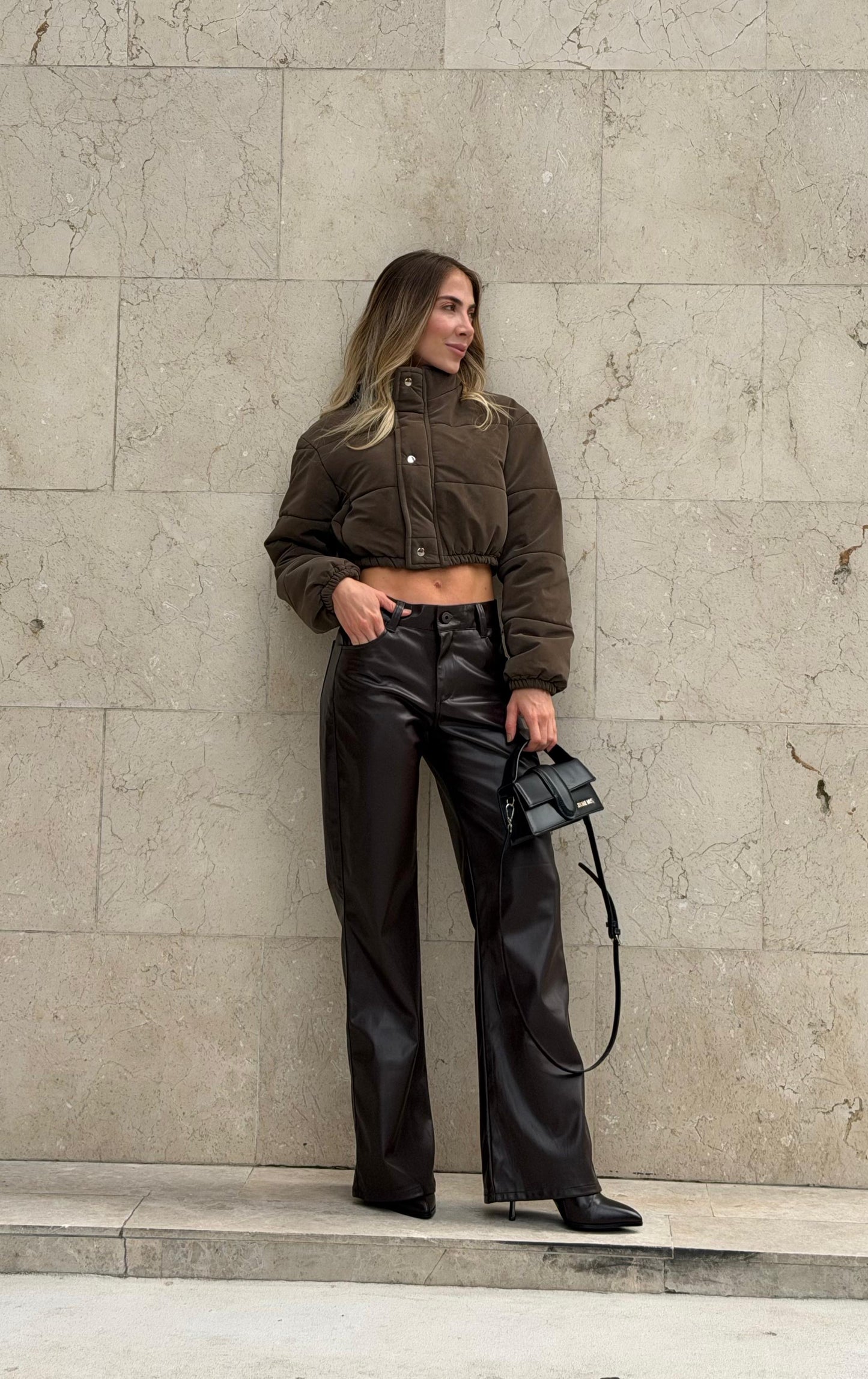 Chaqueta Jumper Café